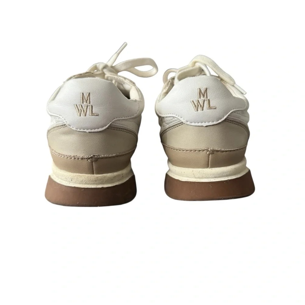 Madewell Kickoff Trainer Sneakers Women’s Size 9 Antique Cream Neutral Comfort - Picture 8 of 10